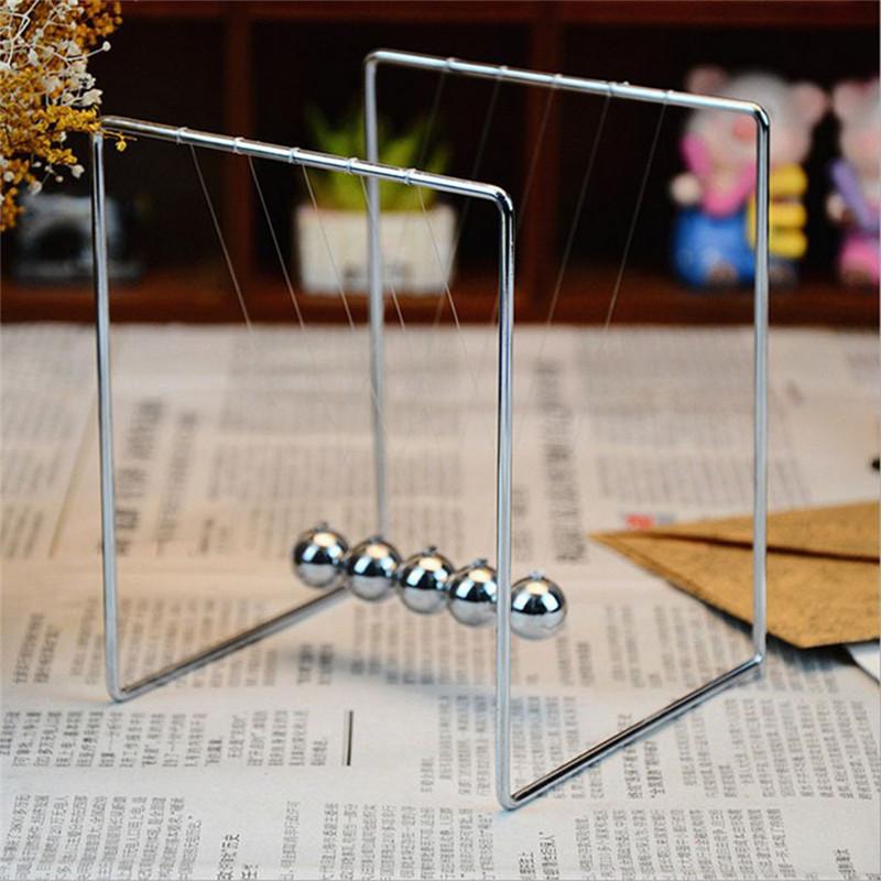 Newtons Cradle Metal Ball Desk Toy